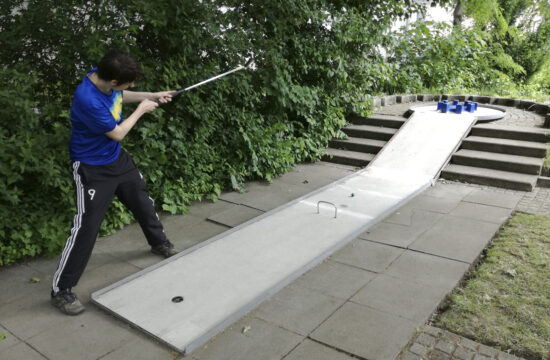 Michel Zazzo an der Krone