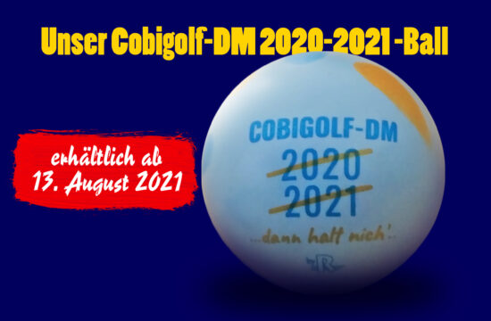 Der Minigolfball zur abgesagten DM 20/21 ist erhältlich!
