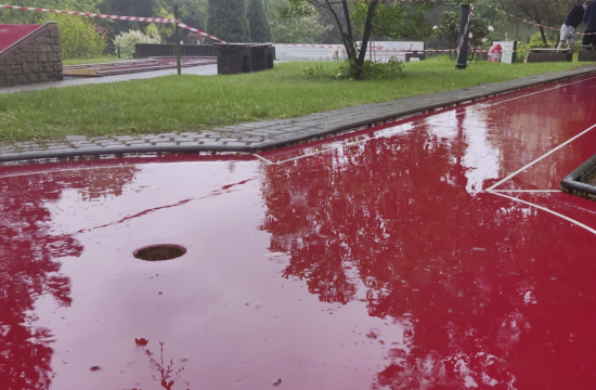 Nasse Bahn 1 in Backumer Tal Herten