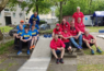 Die Mannschaften des 1. Essener CGC Blau-Gold und des MGC Wanne-Eickel in der ersten überregionalen Runde des DMV-Pokals 2025-2027